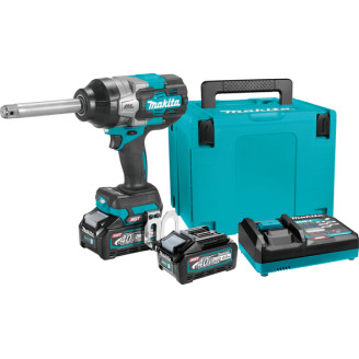 Makita TW011GM201 | Акумуляторний ударний гайкокрут з подовженим хвостовиком Makita XGT 40 V MAX TW011GM201