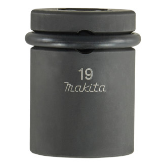 Makita 134831-6 | Ударна головка Makita Cr-Mo  з ущільнюючим кільцем 1/2, 19х38мм, 134831-6