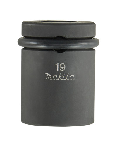 Makita 134831-6 | Ударна головка Makita Cr-Mo з ущільнюючим кільцем 1/2, 19х38мм, 134831-6