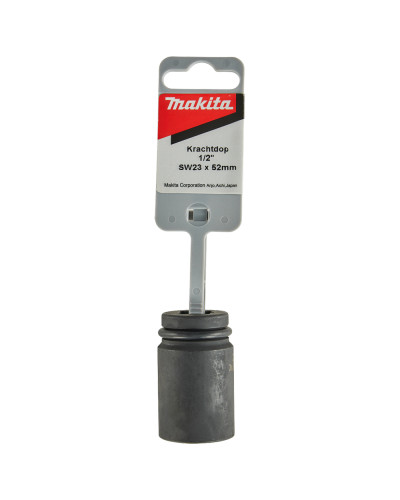 Ударна головка Makita Cr-Mo з ущільнюючим кільцем 1/2, 23х52мм, 134835-8  - фото 2