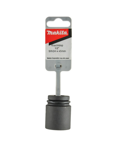 Ударна головка Makita Cr-Mo з ущільнюючим кільцем 1/2, 24х45мм, 134841-3  - фото 2