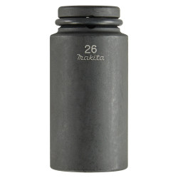  Ударна головка Makita Cr-Mo  з ущільнюючим кільцем 1/2, 26х78мм, 134843-9