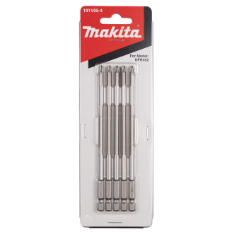 Makita 191v05-4 | Біта PZ2 насадки для саморізів в стрічці (5 шт.) для DFR, 191v05-4