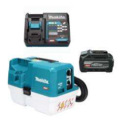 Акумуляторний пилосос Makita XGT VC014GLZ+ DC40RA + BL4040F, SET-VC014GLZ-PROMOXGT