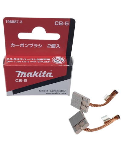 Makita 198887-3 | Щітки комплект CB-5, MAKITA, 198887-3