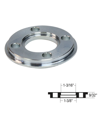 Перехідник направляючої шаблона Makita D=35. d=30. h=7. для 3612/RP0900/RP1800F/RP1801F/RP2300FC/RP2301FC/RT0700C/M3600/M3601. 321492-3 - фото 2 Перехідник направляючої шаблона Makita D=35. d=30. h=7. для 3612/RP0900/RP1800F/RP1801F/RP2300FC/RP2301FC/RT0700C/M3600/M3601. 321492-3 - фото 2