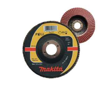 Makita P-65573 | Пелюстковий шліфувальний диск Makita 180х22,23 K 40, цирконій, P-65573