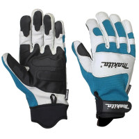 Makita 988000808 | Перчатки профессиональные кожаные Makita, размер М