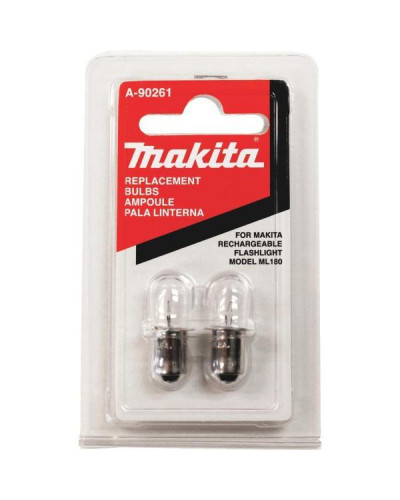 Makita A-90261 | Комплект ламп для ML180, ML185, BML185, ML181 Makita A-90261