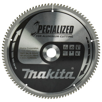 Makita B-33358 | Пильный диск SPECIALIZED, алюминий 305x30 мм 100T B-33358