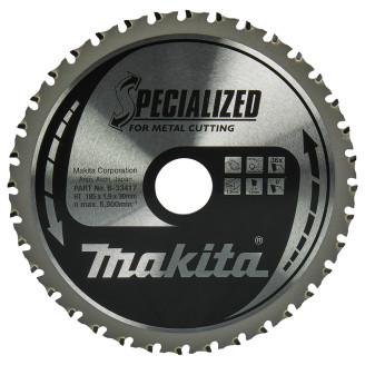 Makita B-33417 | Пильный диск по металлу Makita SPECIALIZED 185x30 мм 36T  B-33417