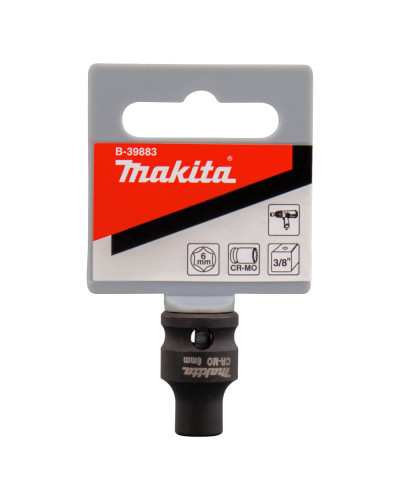 Ударна головка Makita 3/8, 6х28мм, B-39883  - фото 2
