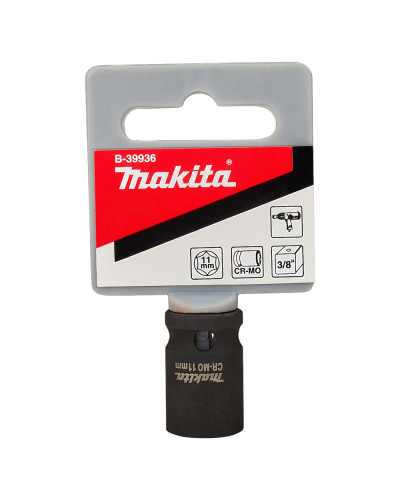 Ударна головка Makita 3/8, 11х28мм, B-39936  - фото 2