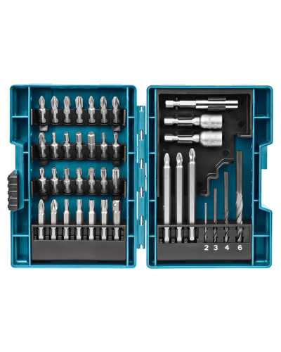 Makita B-54106 | Набір біт та свердел 38 шт Makita B-54106