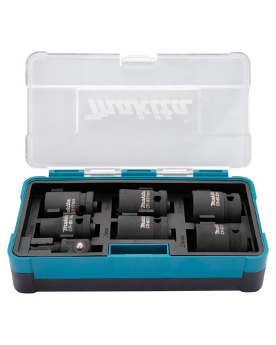 Makita B-69733 | Набір ударних головок 1/2 з адаптером Makita 7 шт B-69733