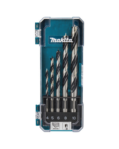 Makita D-72861 | Набір свердел по дереву 5 шт. Makita D-72861