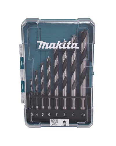 Makita D-77257 | Набір свердел по дереву 8 шт Makita D-77257