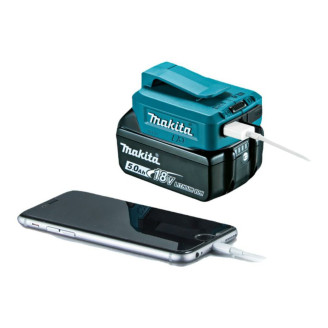 USB перетворювач для мобільних пристроїв USB 14,4 V/18 V LXT Makita DEBADP05