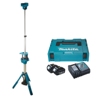 Ліхтар акумуляторний з штативом  MAKITA LXT DML814(каркас)+ Набір акумуляторів 3Аг і зарядний пристрій(197952-5)