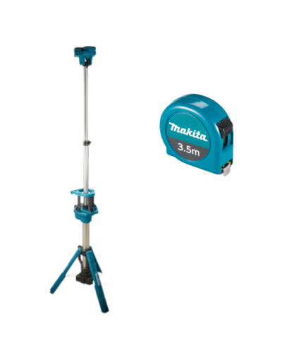 Makita DML814M | Ліхтар акумуляторний Makita LXT DML814 (каркас) + Вимірювальна рулетка 3.5м(B-57130)