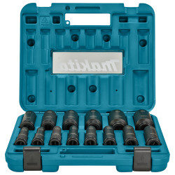 Набор удлиненных ударных головок 1/2' Impact Black 14 шт. E-16586