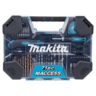 Makita E-22589 | Набір свердл та біт (71 шт.) Makita E-22589