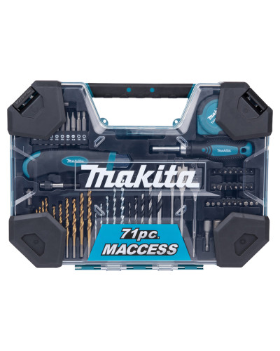 Makita E-22589 | Набір свердл та біт (71 шт.) Makita E-22589
