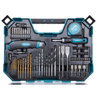 Набір свердл та біт (71 шт.) Makita E-22589