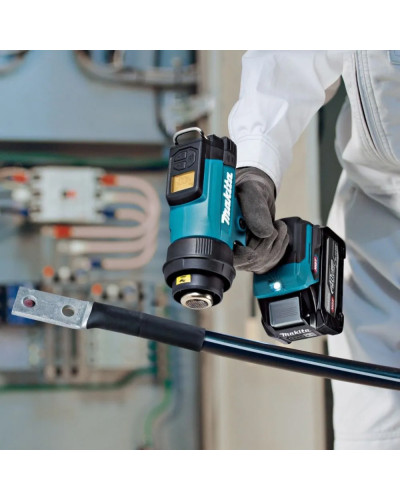 Аккумуляторный промышленный фен MAKITA XGT HG001GZ (каркас)  - фото 5