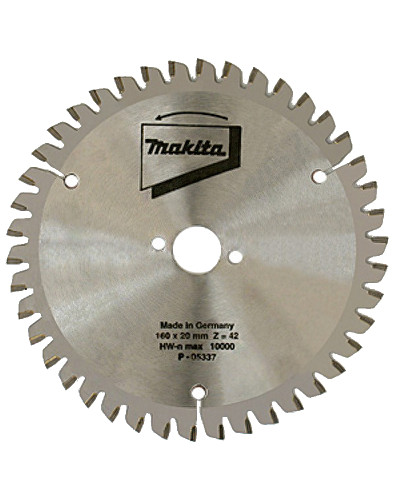 Makita P-05337 | Пиляльний диск Makita Premium: алюміній 160 мм 42 зуба P-05337