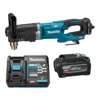 Makita SET-DA001GZ-PROMOXGT | Акумуляторний кутовий дриль MAKITA XGT DA001GZ+ DC40RA + BL4040F, SET-DA001GZ-PROMOXGT
