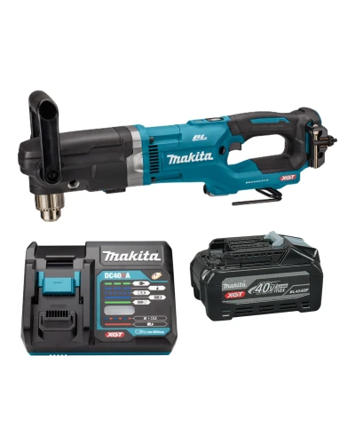 Акумуляторний кутовий дриль MAKITA XGT DA001GZ+ DC40RA + BL4040F