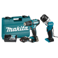 Акумуляторний дриль-шурупокрут MAKITA CXT DF333DWAE+DEAML106, SET-DF333DWAE-0826