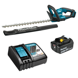 Акумуляторний кущоріз Makita LXT DUH506Z+ акумулятор BL1830B+ зарядний пристрій DC18RC