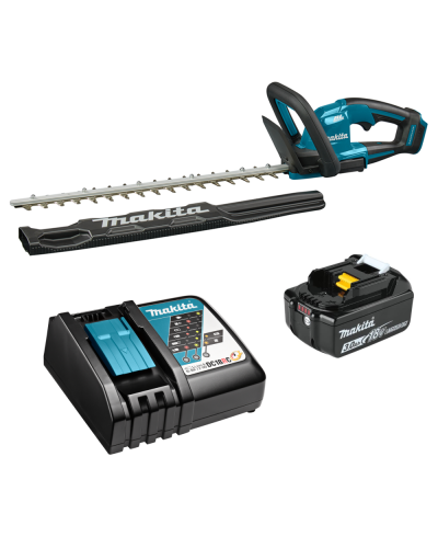 Makita SET-DUH506Z-0826 | Акумуляторний кущоріз Makita LXT DUH506Z+ акумулятор BL1830B+ зарядний пристрій DC18RC