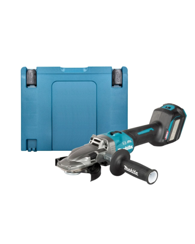 Акумуляторна кутова шліфмашина Makita XGT GA055GZ+ DC40RA + BL4040F, SET-GA055GZ-PROMOXGT  - фото 3