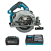 Аккумуляторная ручная дисковая пила MAKITA XGT HS004GZ01+ DC40RA + BL4040F, SET-HS004GZ01-PROMOXGT