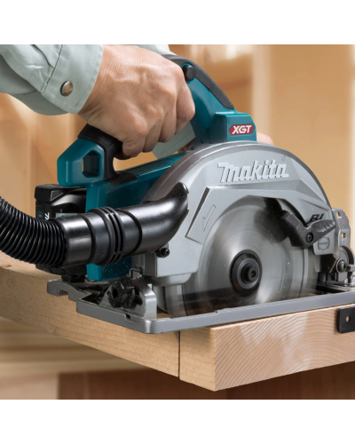 Аккумуляторная ручная дисковая пила MAKITA XGT HS004GZ01+ DC40RA + BL4040F, SET-HS004GZ01-PROMOXGT  - фото 3