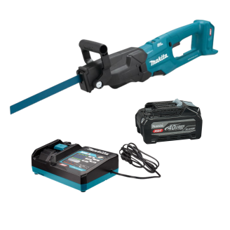 Makita SET-JR003GZ-PROMOXGT | Акумуляторна ножівка з ланцюговими лещатами Makita XGT 40 V Max, JR003GZ + DC40RA + BL4040F? SET-JR003GZ-PROMOXGT