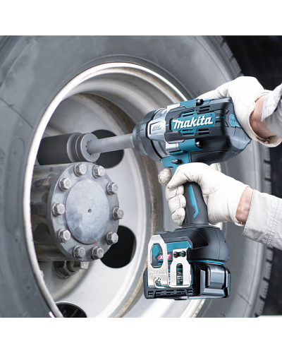 Акумуляторний ударний гайкокрут з подовженим хвостовиком Makita XGT 40 V MAX TW011GM201+BL4040F, SET-TW011GM201-PROMOXGT  - фото 3