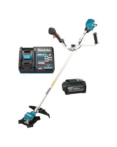 Makita SET-UR002GZ01-PROMOXGT | Акумуляторна коса MAKITA XGT UR002GZ01+ DC40RA + BL4040F, SET-UR002GZ01-PROMOXGT