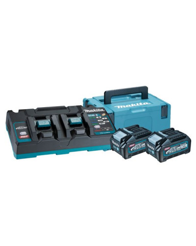 Makita 191U00-8 | Набір акумуляторів Makita XGT 40 V MAX BL4040x2,DC40RB, Mbox3