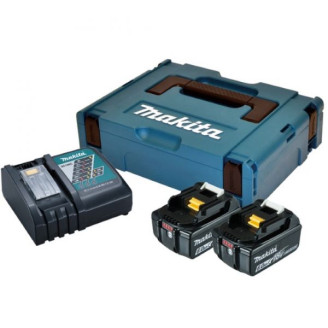 Makita 198116-4 | Набор аккумуляторов LXT (BL1860Bx2, DC18RC, Makpac)