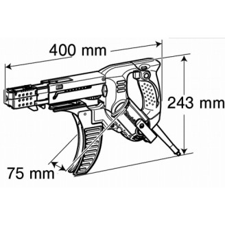 Магазинний шурупокрут Makita 6843