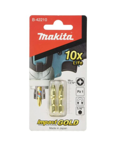 Торсіонна біта Makita PZ 1 Impact Gold, 30 мм  - фото 3