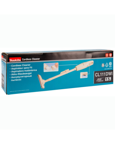 Акумуляторний пилосос Makita CXT CL111DWI  - фото 4