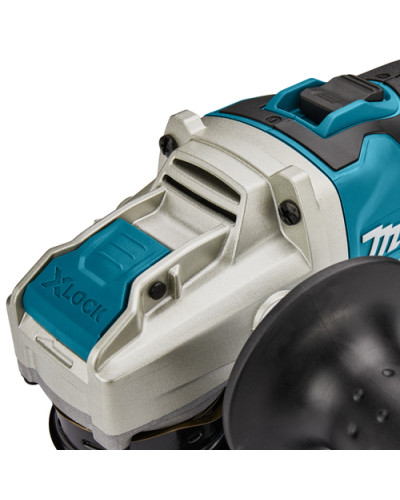 Аккумуляторная угловая шлифмашина Makita X-LOCK DGA521ZX1 (каркас)  - фото 3