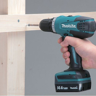 Акумуляторний дриль-шурупокрут з ударом Makita LXT DHP453SYE