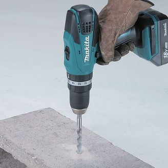 Акумуляторний дриль-шурупокрут з ударом Makita LXT DHP453SYE