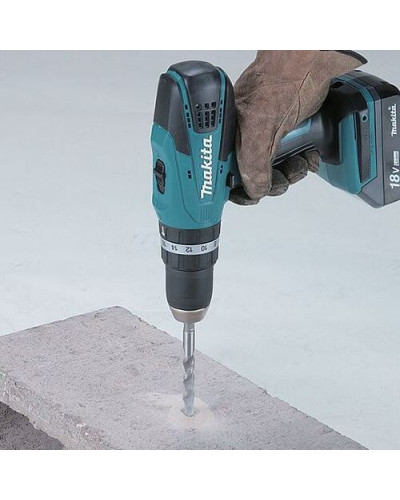 Акумуляторний дриль-шурупокрут з ударом Makita LXT DHP453SYE  - фото 2